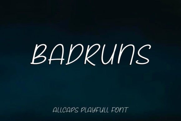 Badruns: A Polished Sans Serif for Modern Editorial Design
