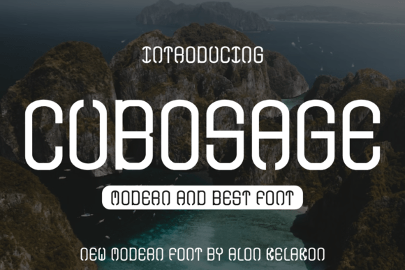 Cubosage: A Modern Sans Serif for Editorial Design