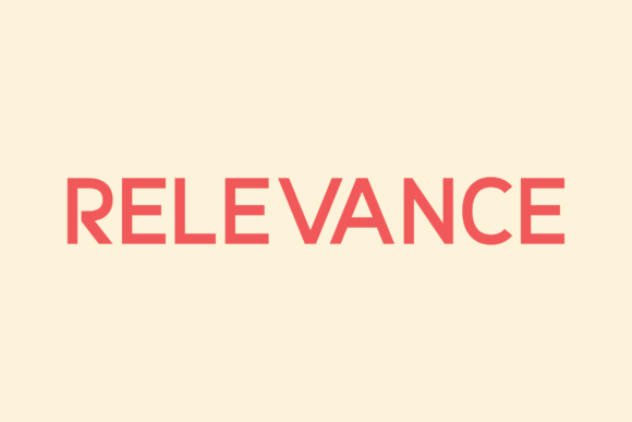 Elevate Web Design with the Relevance Sans Serif Typeface