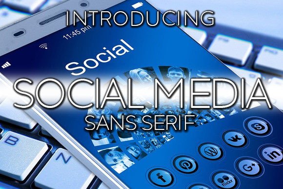 Elevate Your Brand with Social Media: A Modern Sans Serif Font