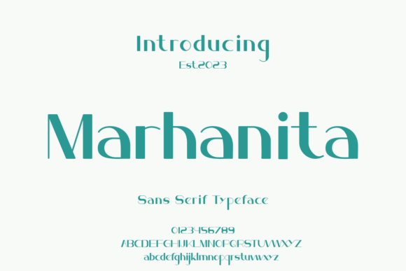 Elevate Your Web Design with the Marhanita Typeface