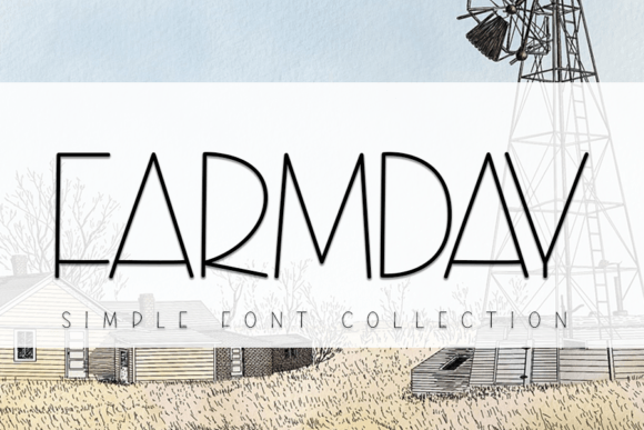 Farmday: A Modern Sans Serif Font for Editorial Design