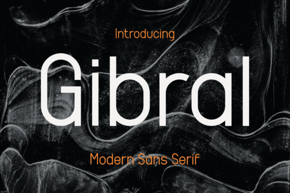 Gibral Font: The Bold Typeface for Modern Branding