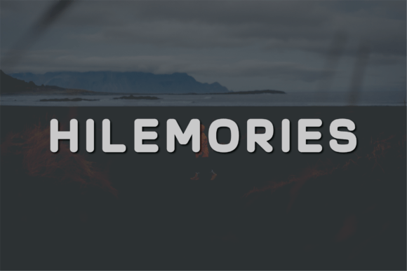 Hilemories: A Modern Sans Serif Typeface for Editorial Design