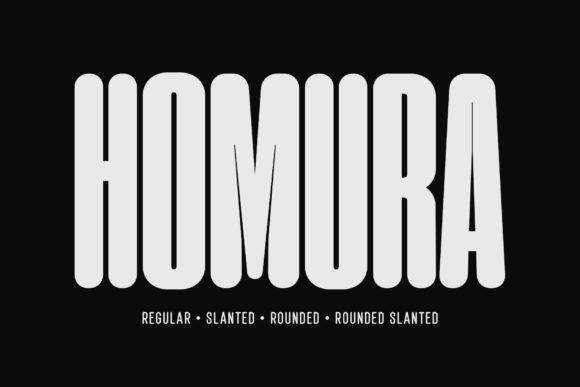 Homura: A Bold Sans Serif Typeface for Campaigns