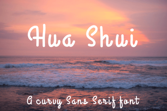 Hua Shui: A Curvy Sans Serif Font for Modern Web Design