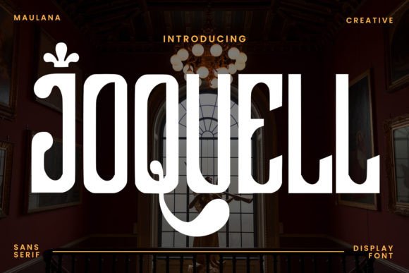 Joquell: A Bold Sans Serif Font for Digital Branding