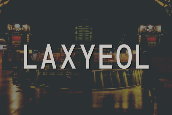 Laxyeol: A Modern Sans Serif Font for Polished Branding