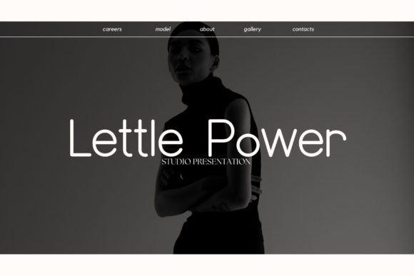 Lettle Power: A Playful Handwritten Font for Makers