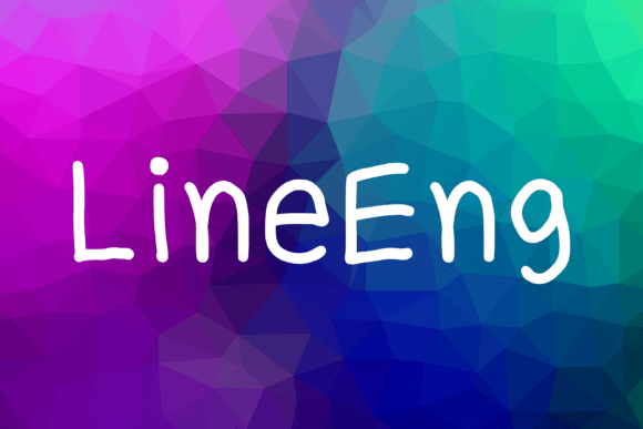 Lineeng: The Modern Typeface for Polished Branding