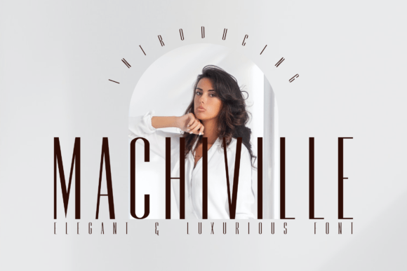 Machiville Font: Elevating Modern Brand Identity Design