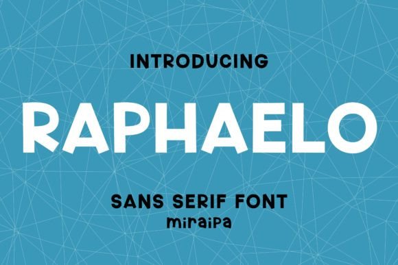 Raphaelo: A Modern Handwritten Sans Serif Typeface for Web Design