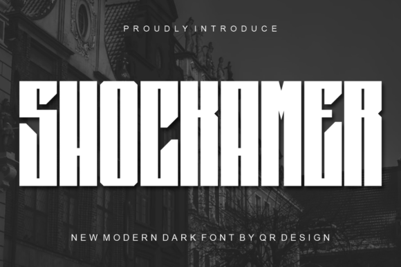 Shockamer: A Bold Sans Serif Font for Modern Branding