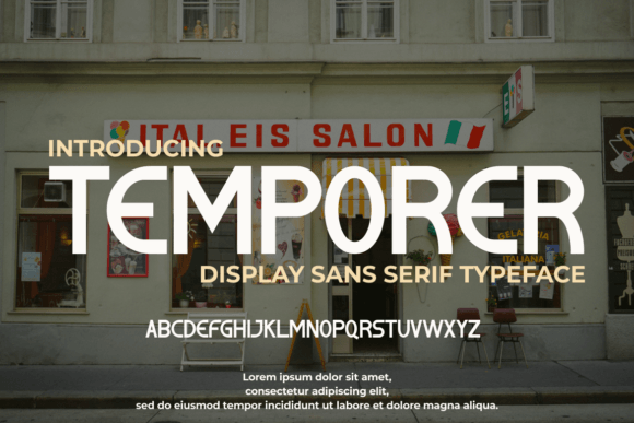 Temporer Font Review: Modern Sans Serif for Campaigns