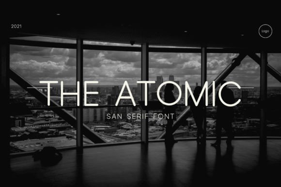 Using The Atomic Font for Playful Brand Identity Design