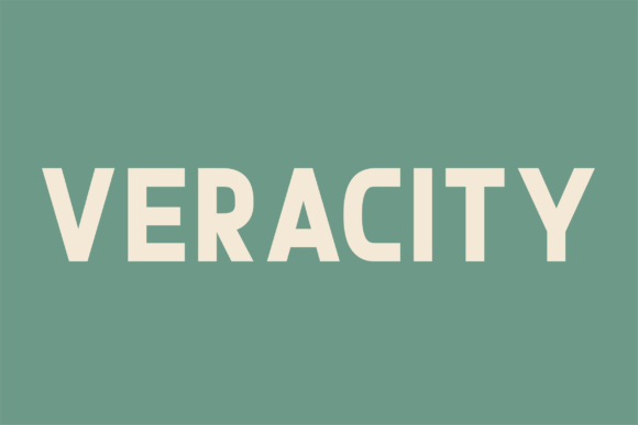 Veracity: A Modern Sans Serif Font for Brand Growth