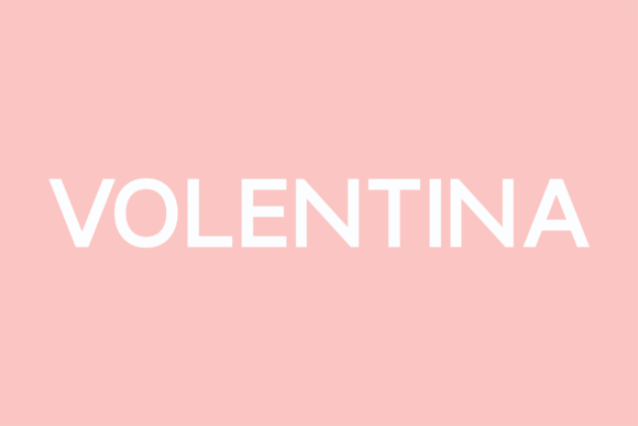 Volentina Font: The Modern Sans Serif for Bold Campaigns