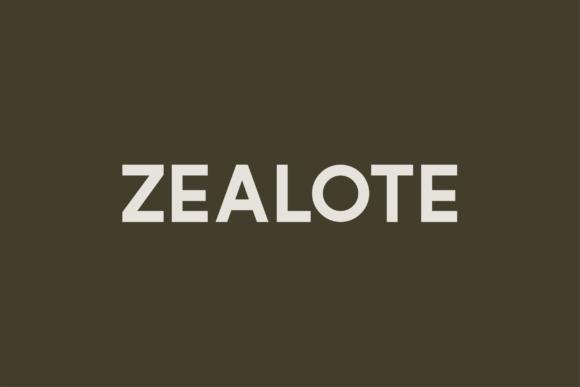 Zealote: A Modern Sans Serif Typeface for Editorial Design